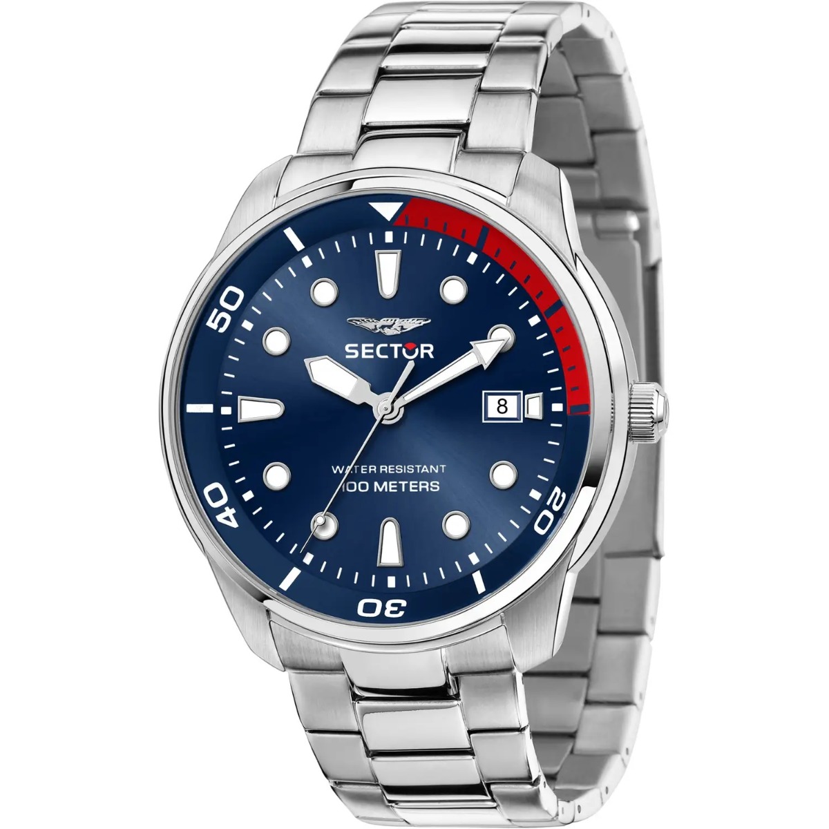 Orologio acciaio Sector Oversize R3253102029