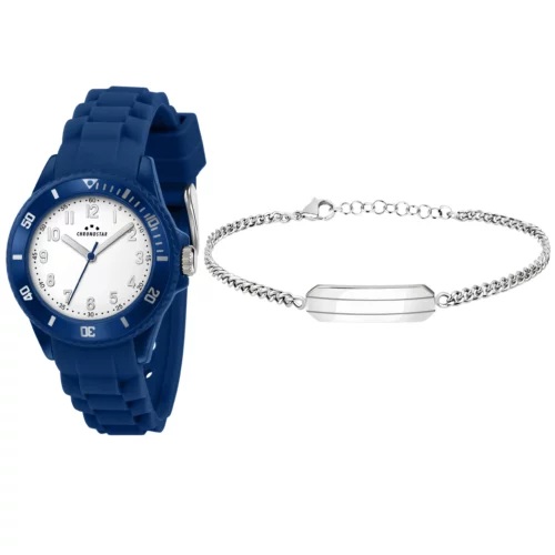 Orologio silicone Chronostar Rocket + Bracciale R3751288014