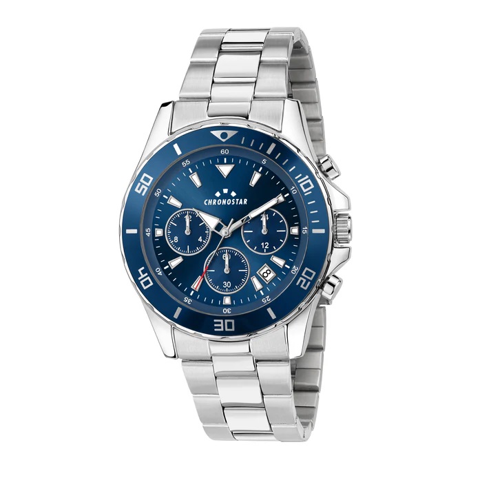 Orologio acciaio Chronostar Captain R3753291008