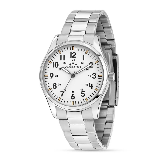 Orologio acciaio Chronostar Pilot R3753313001