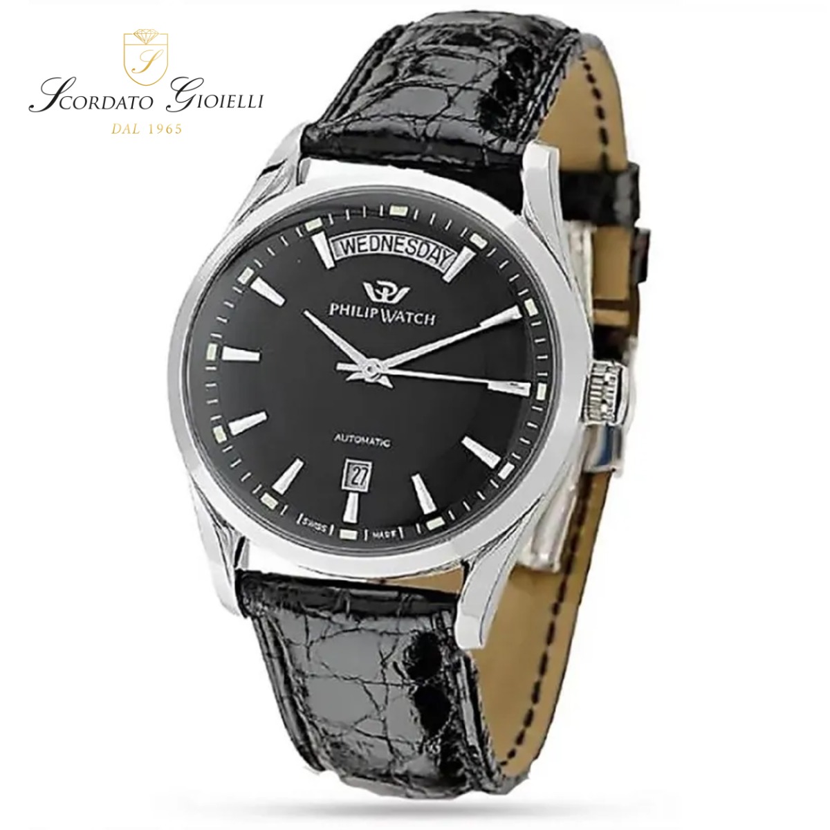 Orologio pelle Philip Watch Sunray R8221680002