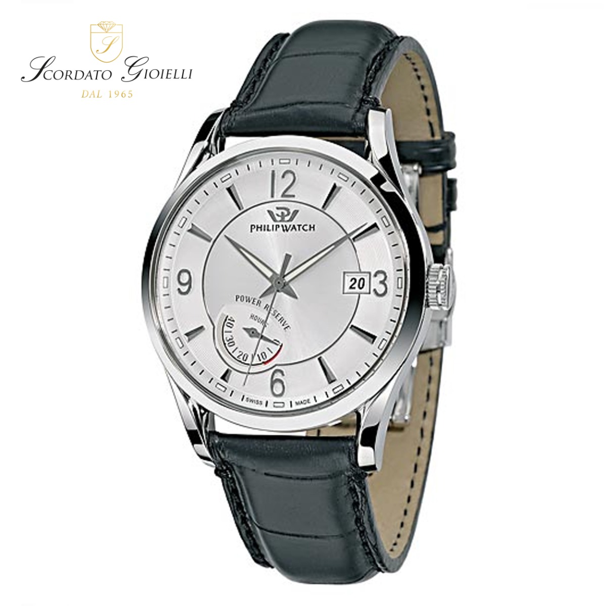 Orologio pelle Philip Watch Sunray R8221680015