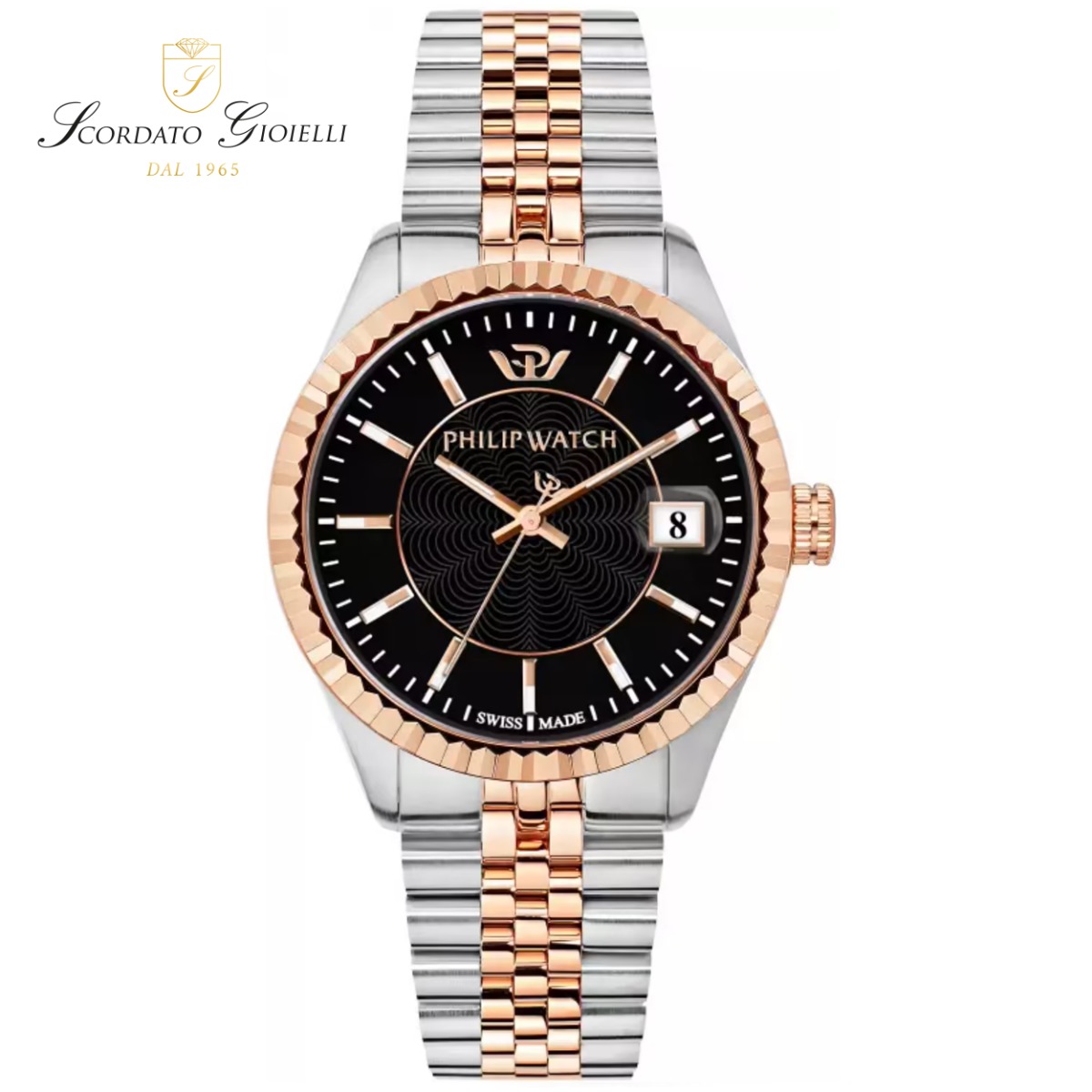 Orologio acciaio Philip Watch Caribe R8253597085