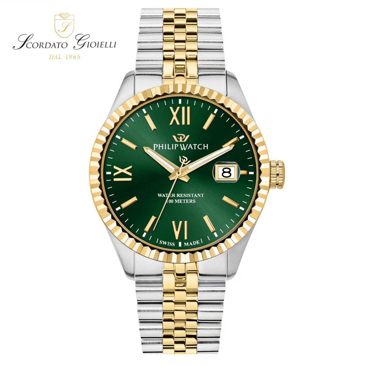 Orologio acciaio Philip Watch Caribe R8253597111