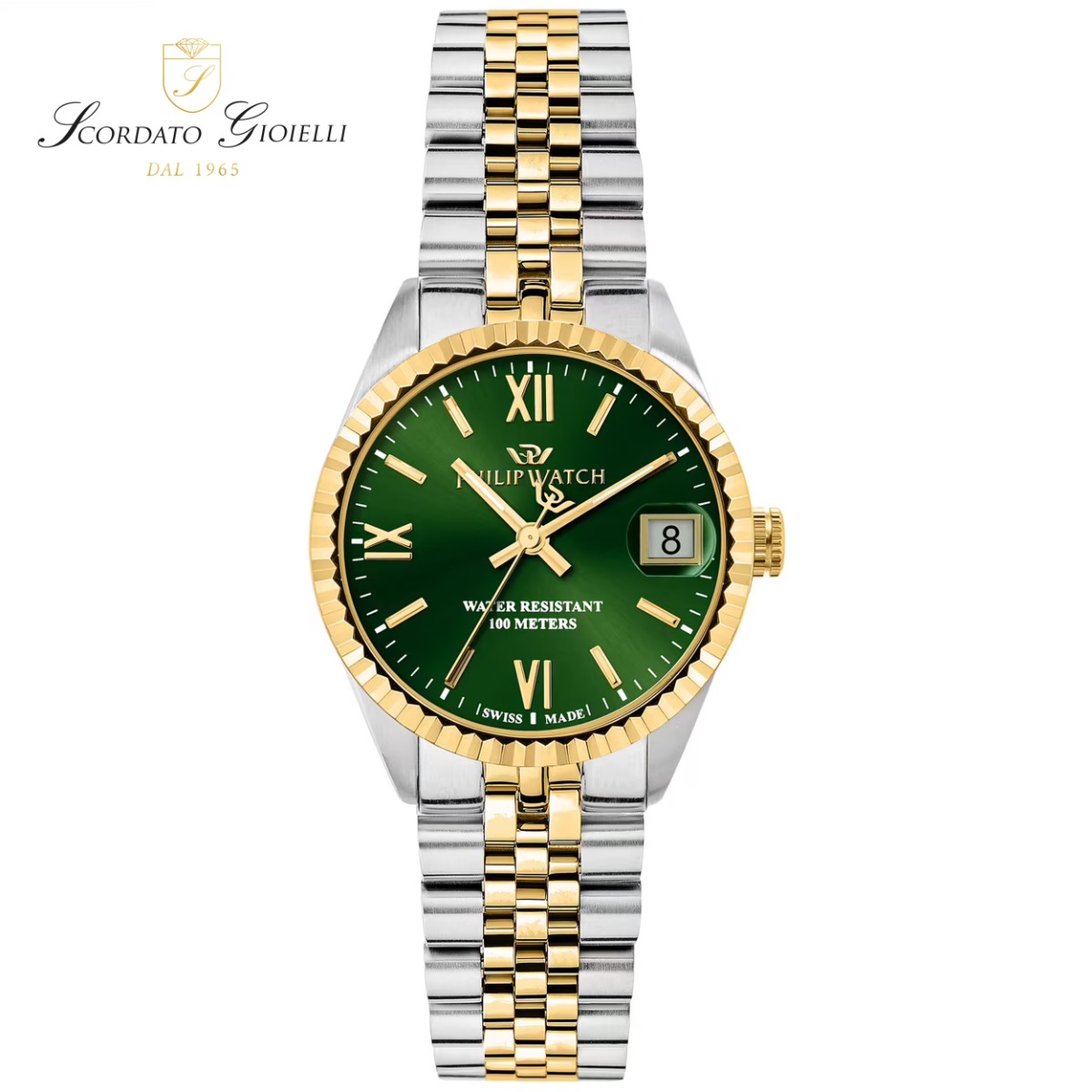 Orologio acciaio Philip Watch Caribe R8253597656
