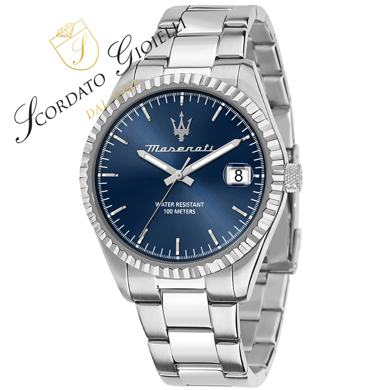 Orologio acciaio Maserati Competizione R8853100029