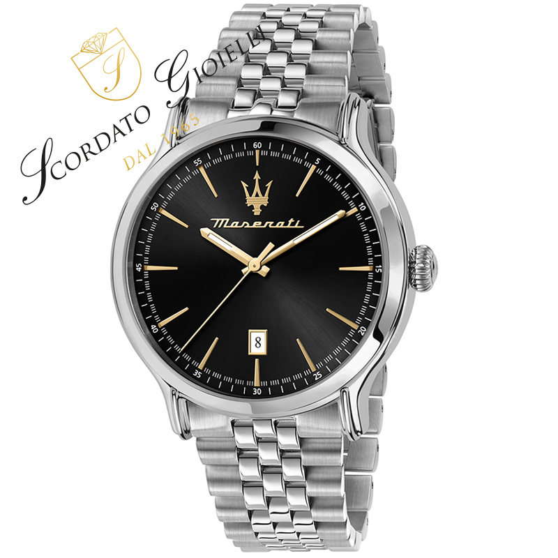 Orologio acciaio Maserati Epoca R8853118024