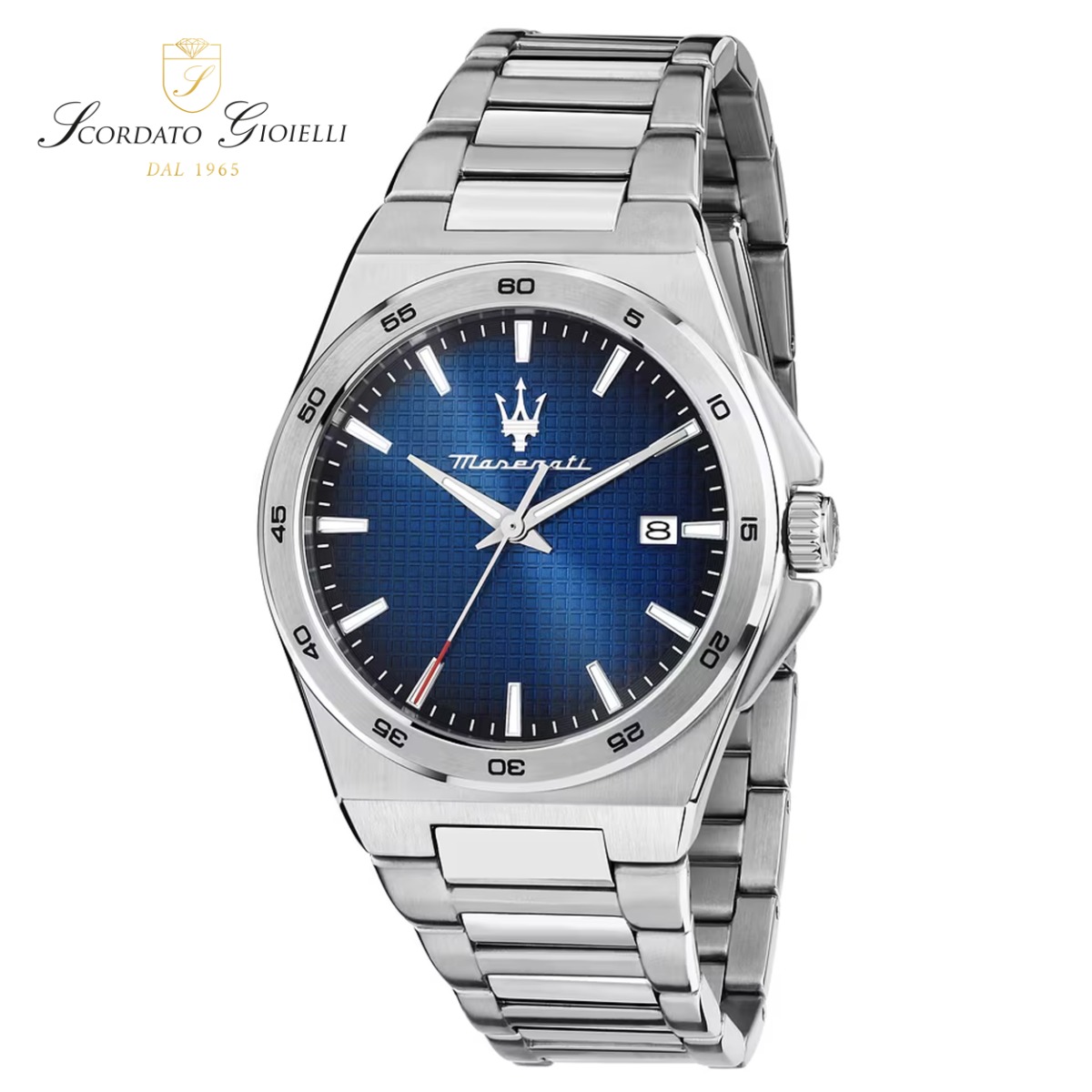 Orologio acciaio Maserati Velocità Slim R8853153001