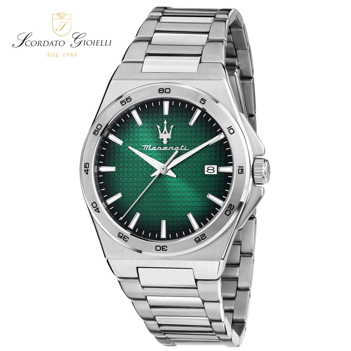 Orologio acciaio Maserati Velocità Slim R8853153003