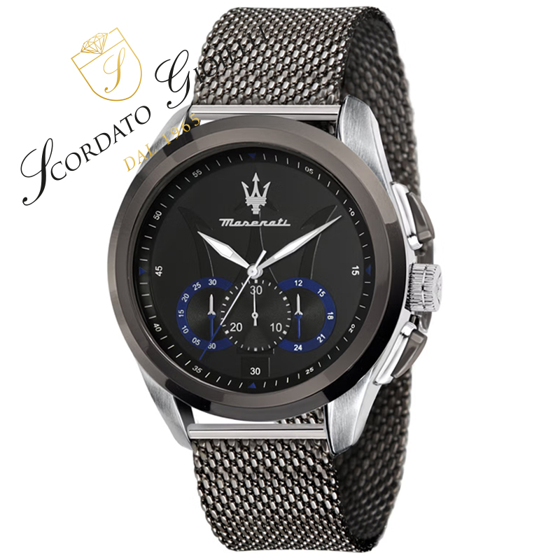 Orologio acciaio Maserati Traguardo R8873612006