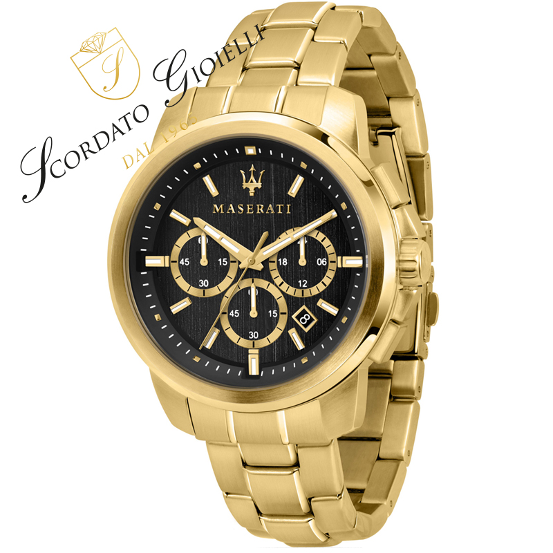 Orologio acciaio Maserati Successo R8873621013