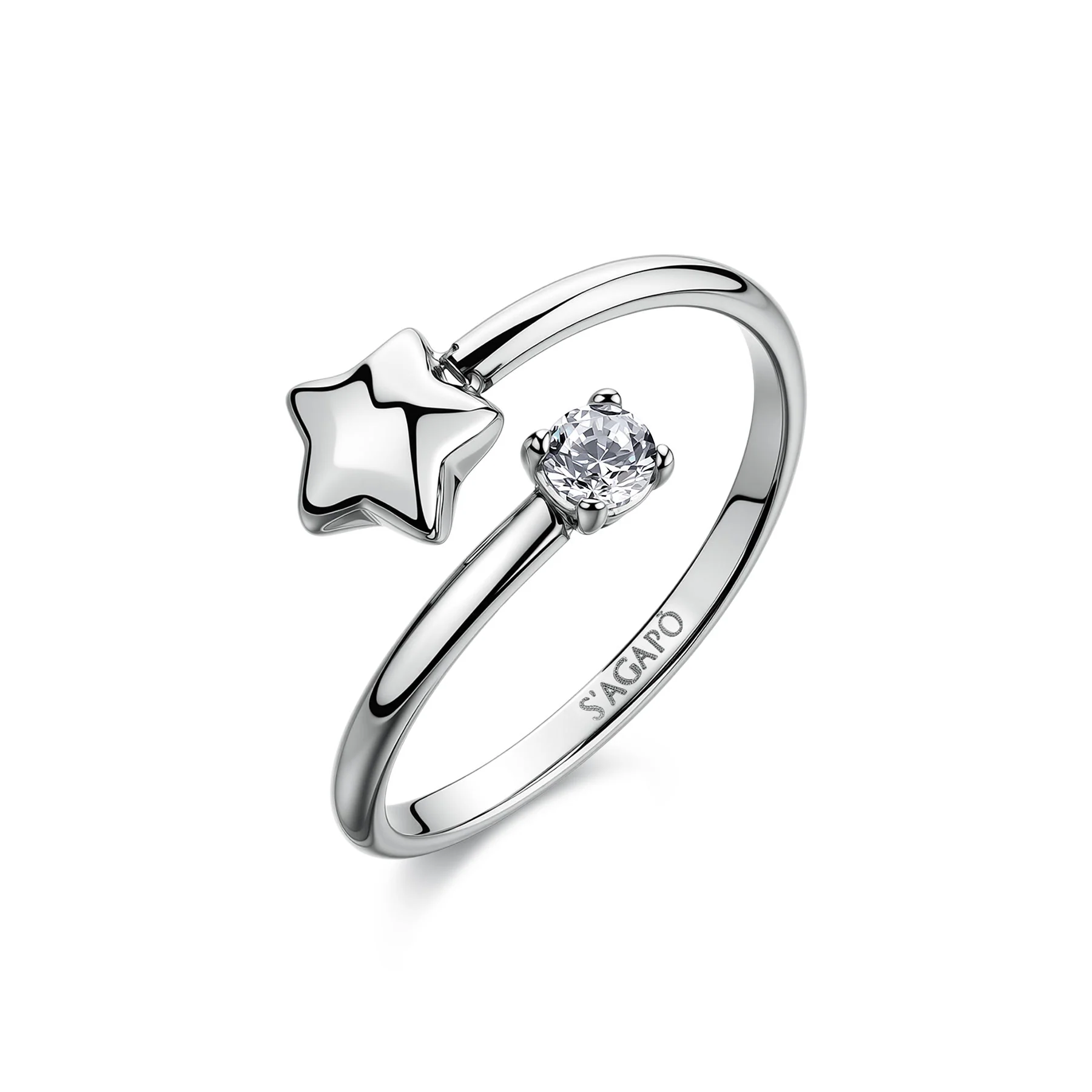 Anello S'Agapò Click SCK312