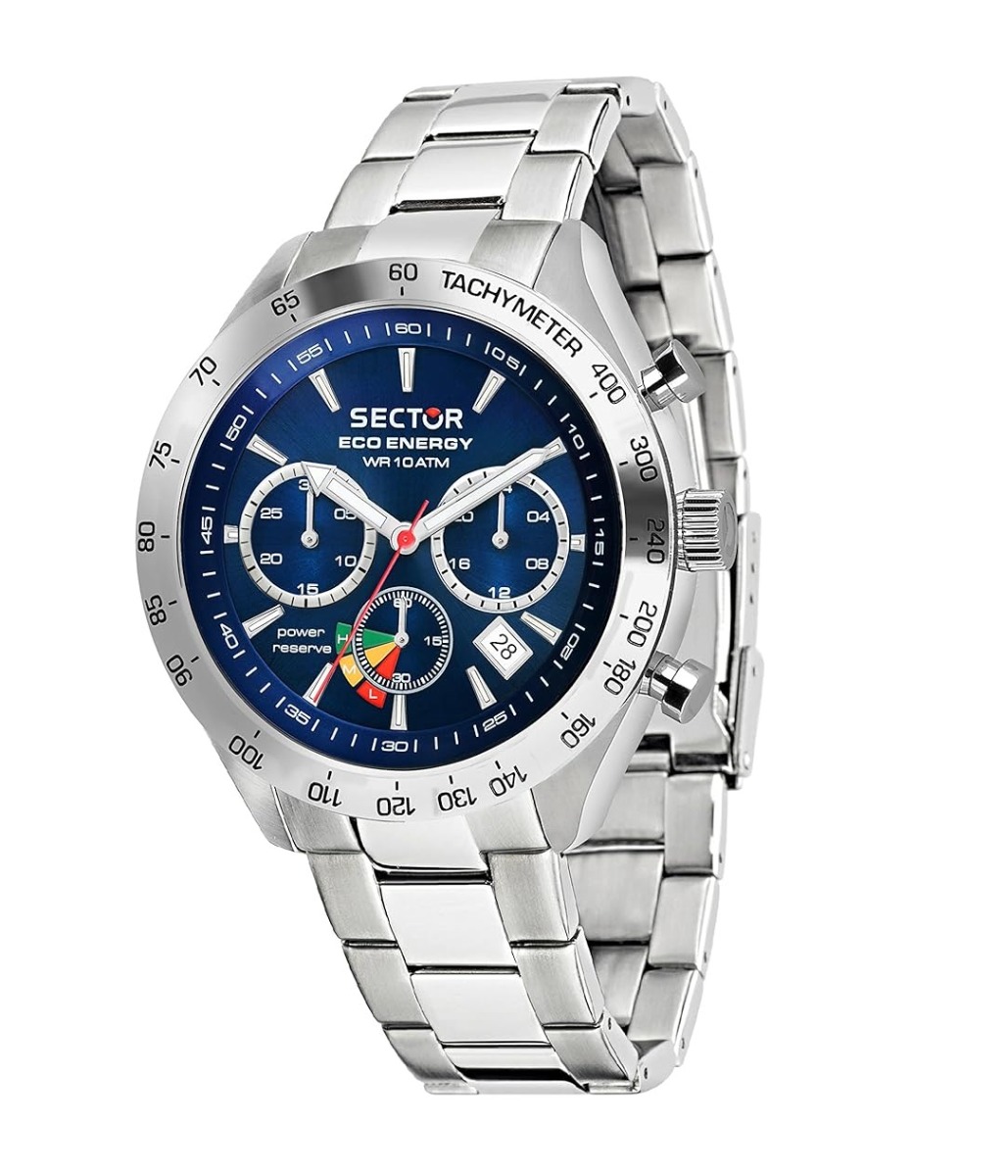 Orologio acciaio Sector 695 eco solar R3273613004