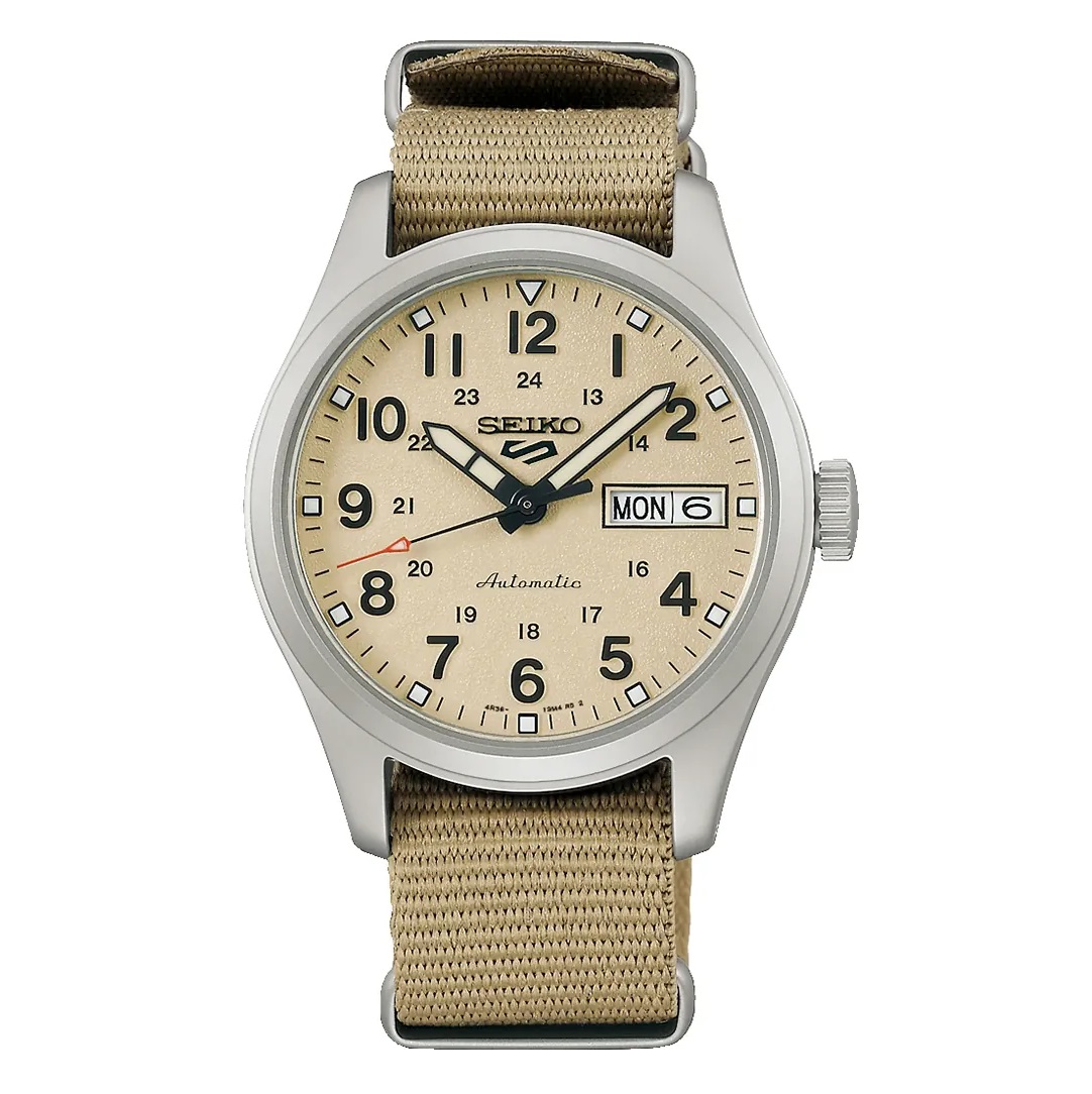 Orologio nylon Seiko 5 Field Sports Style SRPJ83K1