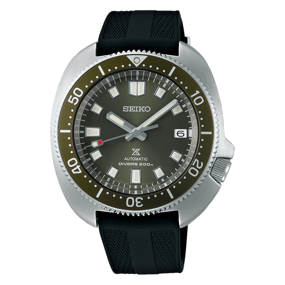 Orologio silicone Seiko Prospex Turtle Captain Willard SRP153J1