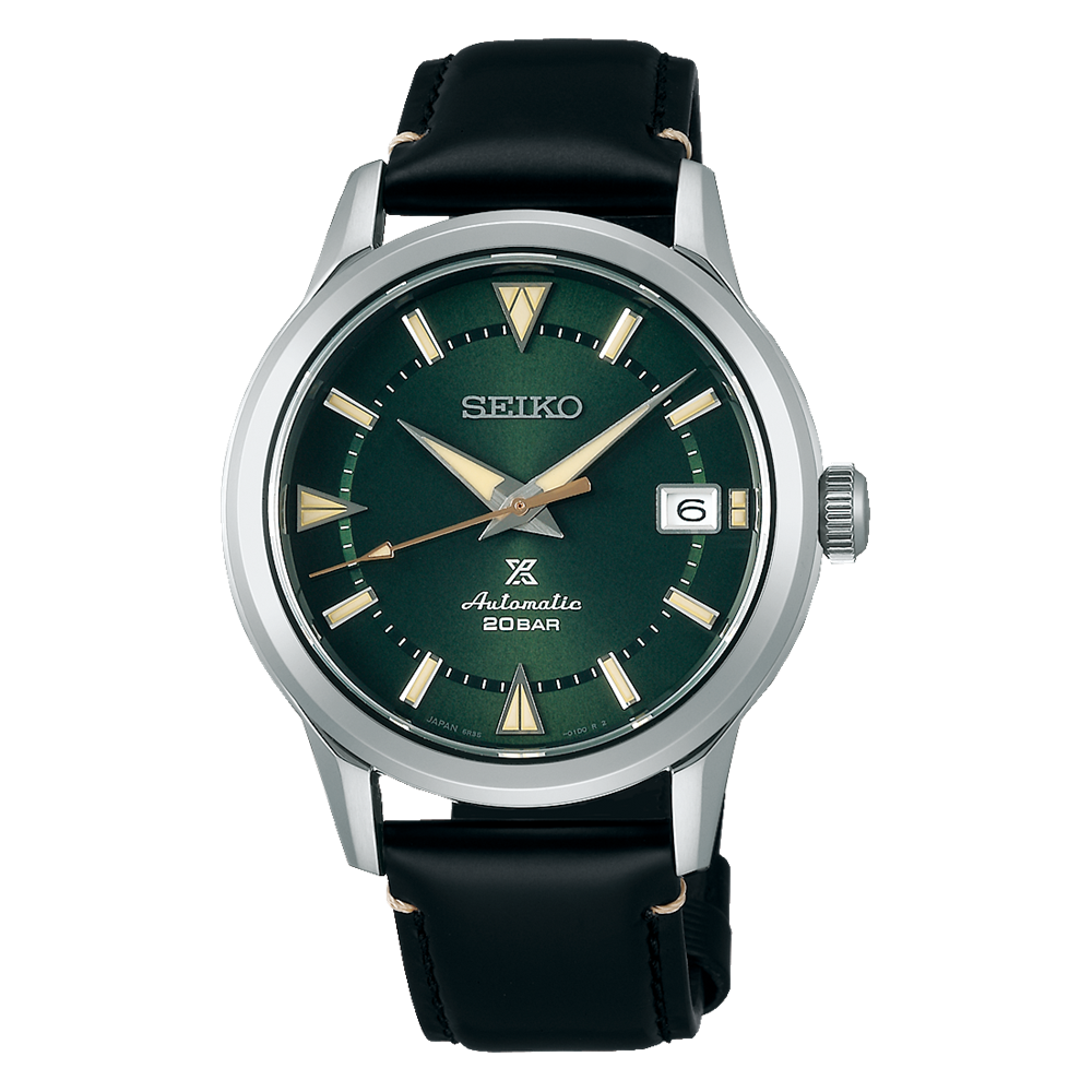 Orologio&#x20;pelle&#x20;Seiko&#x20;Prospex&#x20;Alpinist&#x20;SPB245J1