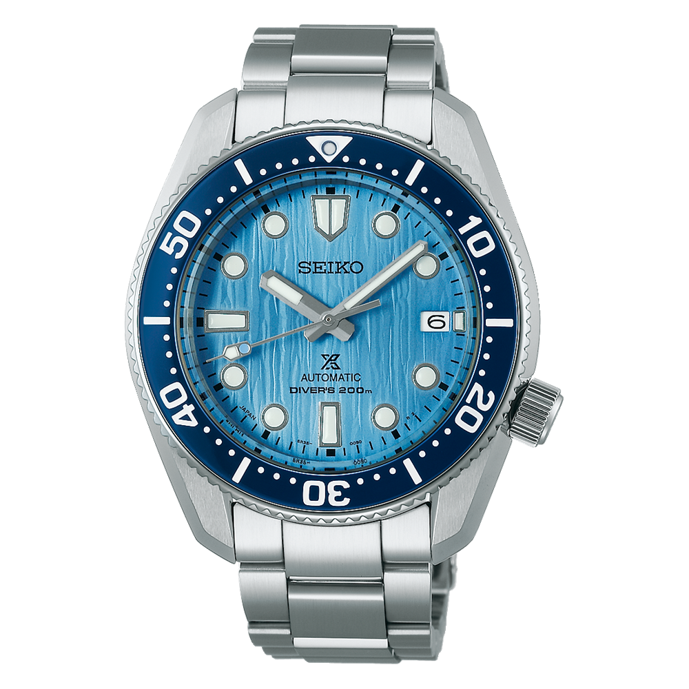 Orologio acciaio Seiko Prospex Save The Ocean Glacier 1968' SPB299J1