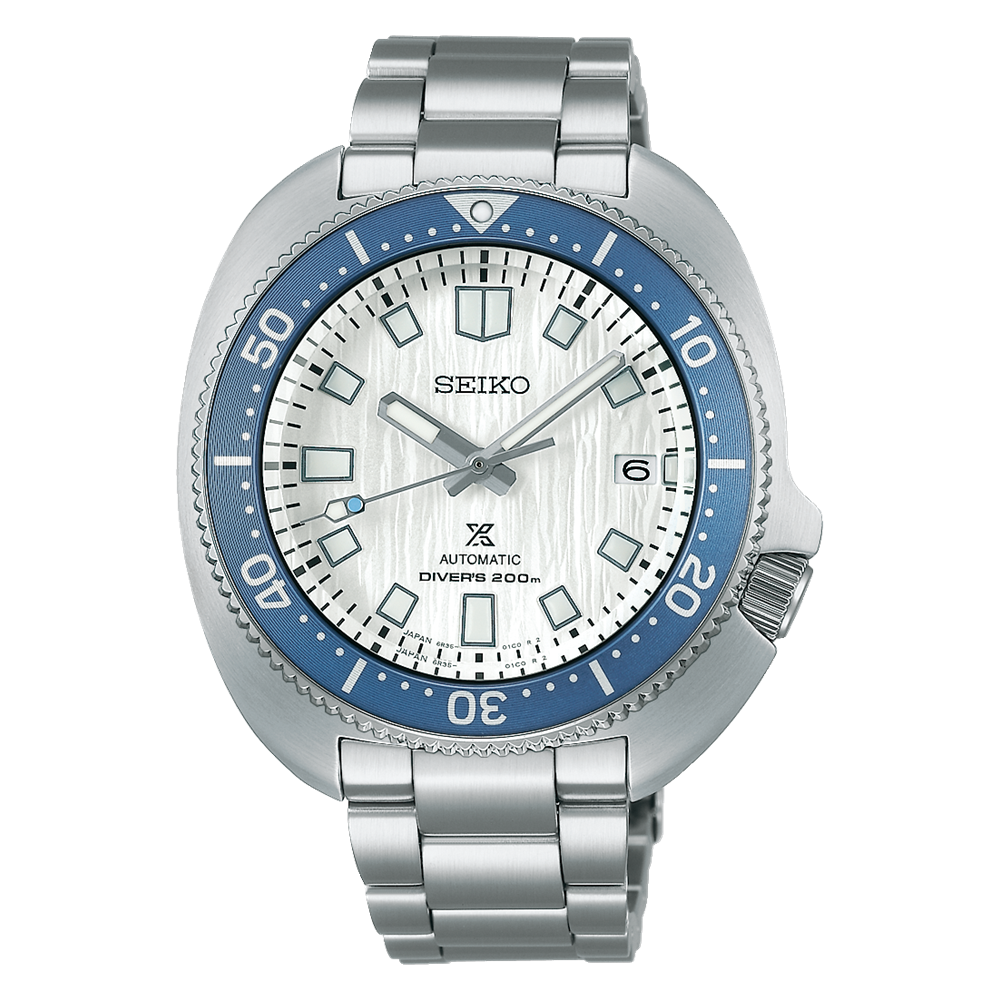 Orologio acciaio Seiko Prospex Save The Ocean Glacier 1970' SPB301J1