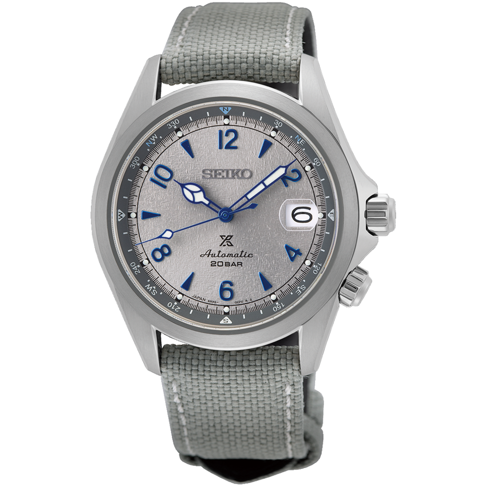 Orologio pelle Seiko Prospex Alpinist European Limited Edition “Rock Face” SPB355J1