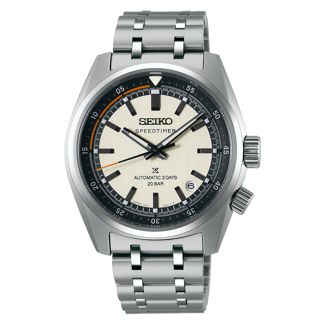 Orologio acciaio Seiko Prospex Speedtimer SPB513J1