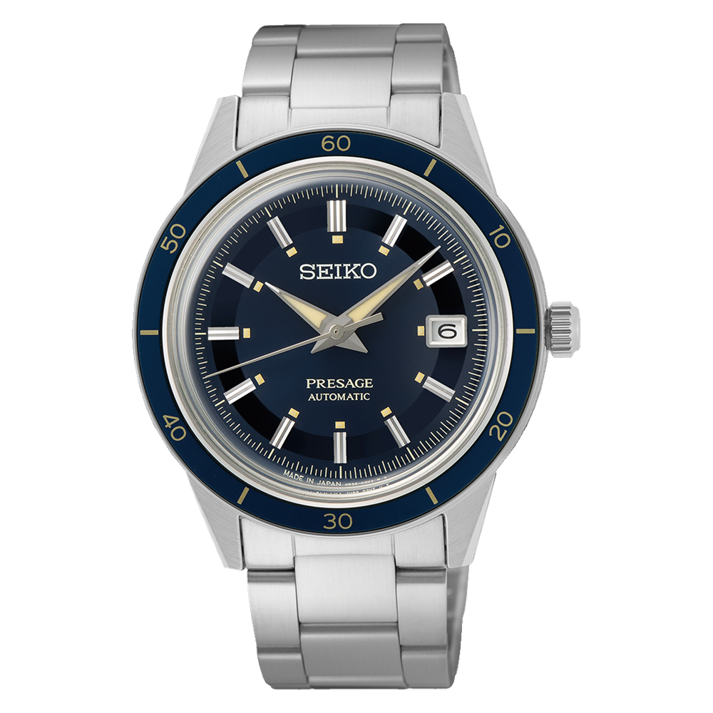 Orologio acciaio Seiko Presage Style60's SPRG05J1