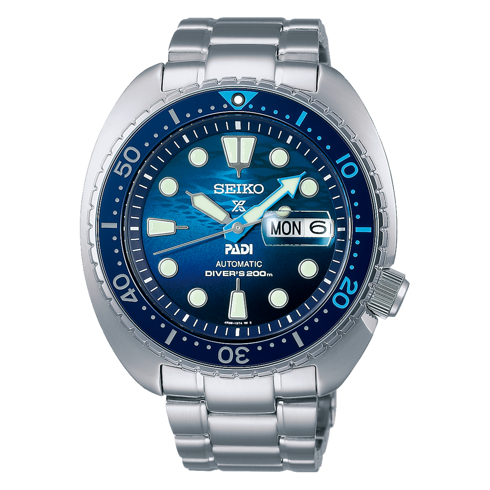 Orologio acciaio Seiko Prospex King Turtle PADI SRPK01K1