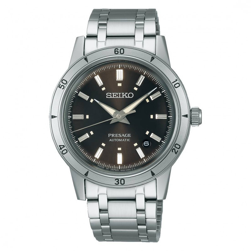 Orologio acciaio Seiko Presage Style60's SRPL09J1