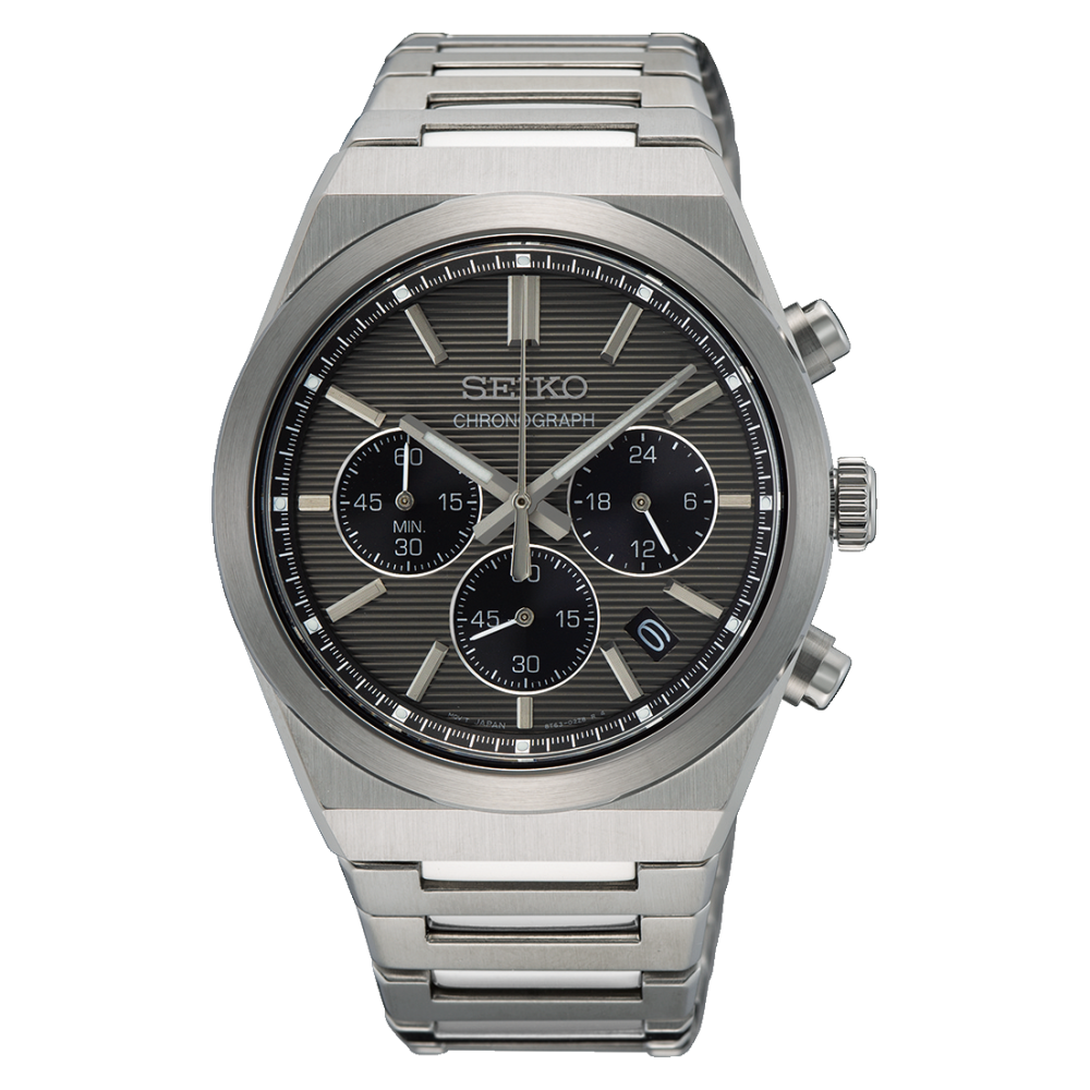 Orologio acciaio Seiko Sport SSB455P1