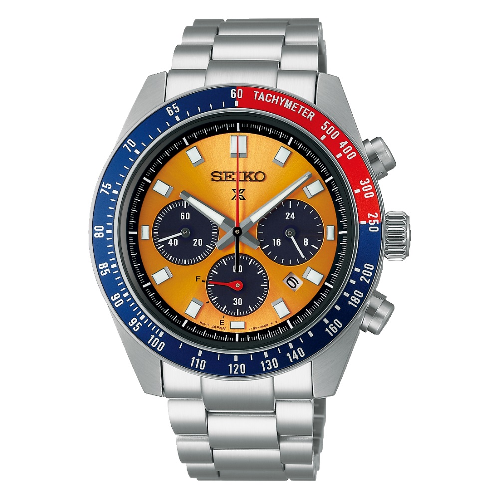Orologio acciaio Seiko Prospex Speed Timer Pogue SSC947P1G