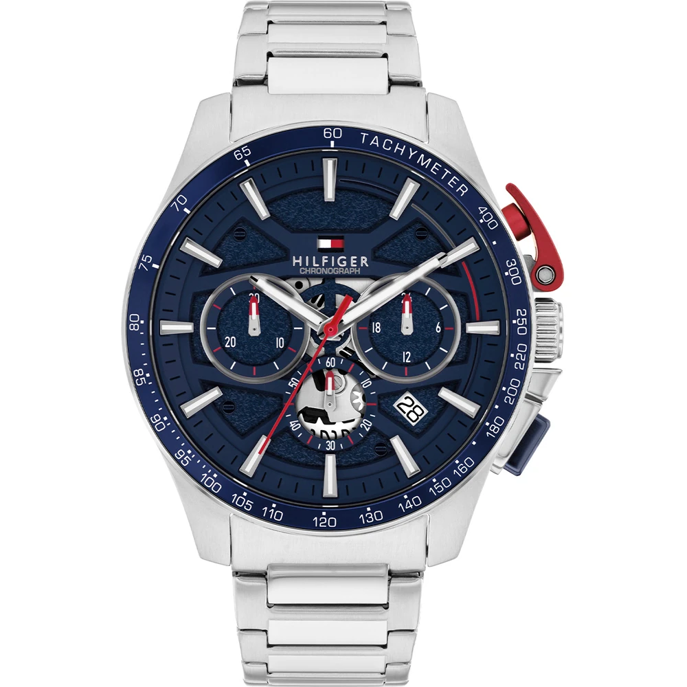 Orologio acciaio Tommy Hilfiger Bank 1792261